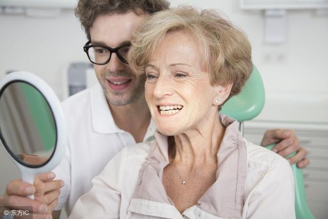 checking dental bridge